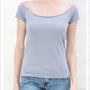 Brandy Melville Bonnie Short Sleeve Top